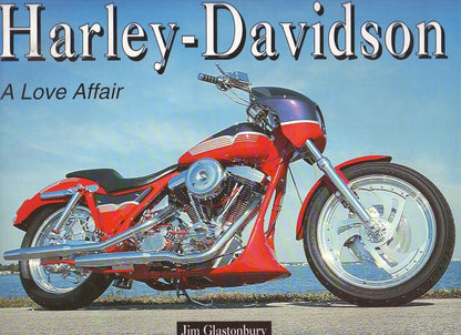 Set of 2 Harley Davidson Love Affair Legend Books