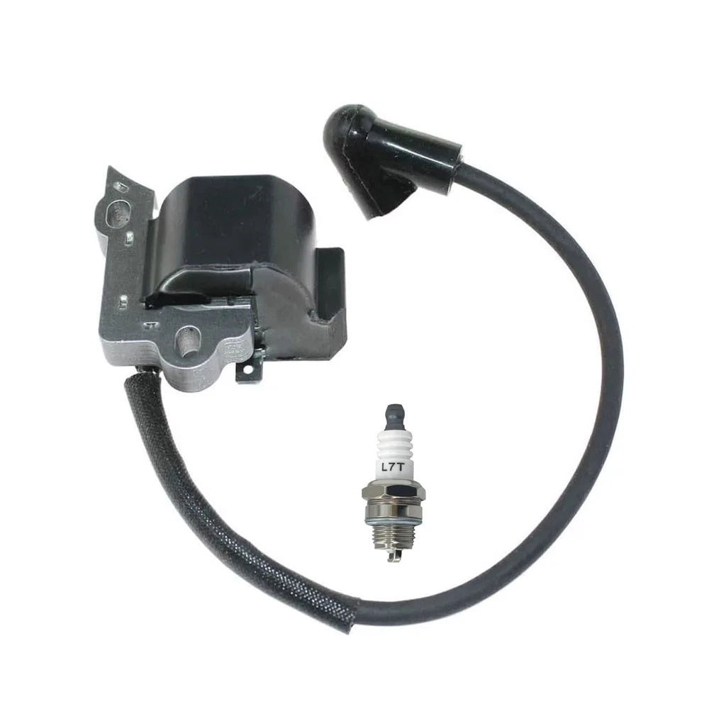 Ignition Coil & Spark Plug Kit for Poulan PP3516AVX SM4218AVX (N/A)