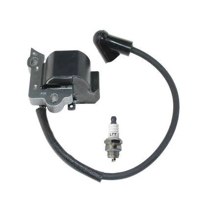 Ignition Coil & Spark Plug Kit for Poulan PP3516AVX SM4218AVX (N/A)