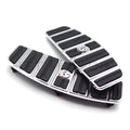 Skull Rider Footboard Insert Kit for Harley Touring/Softail (1987–2015)
