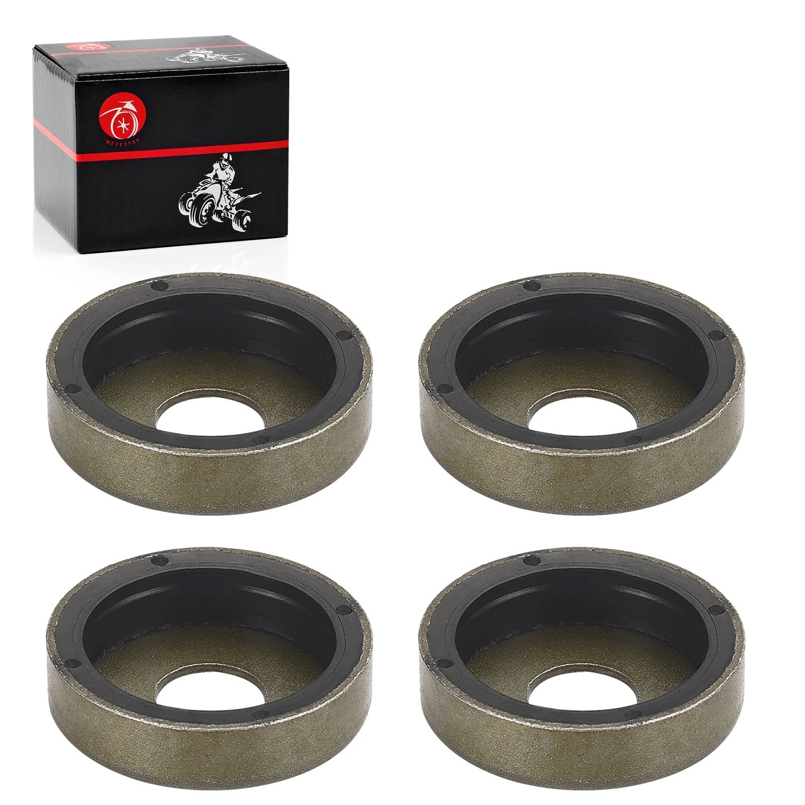 Set of 4 Front A-Arm Bushing Caps for Polaris Sportsman 90 (2007–2016) 0451762