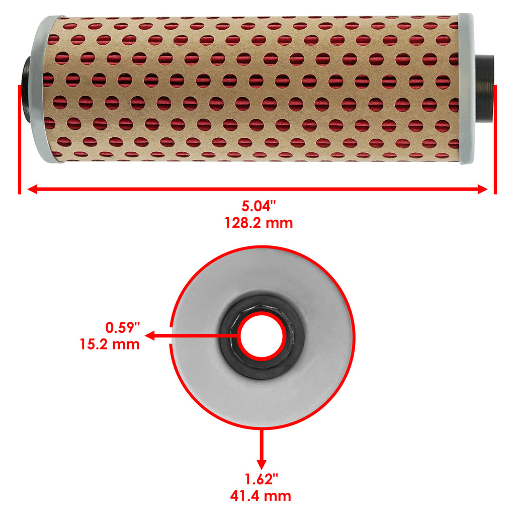 3 Pack Oil Filter Replacement for BMW R100S R100CS 1973–1990
