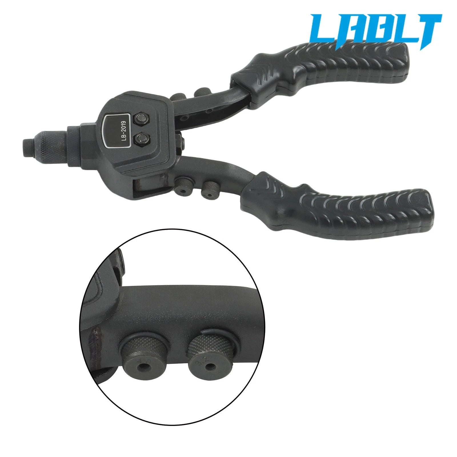 Riveting Gun Tool Set for LABLT (200 Rivets, 5 Sizes)