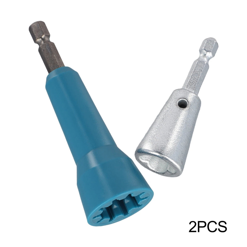 Set of 2 Parallelizer Wire Twisting Tools for Electric Wire Stripper (1/4 Inch Chuck)
