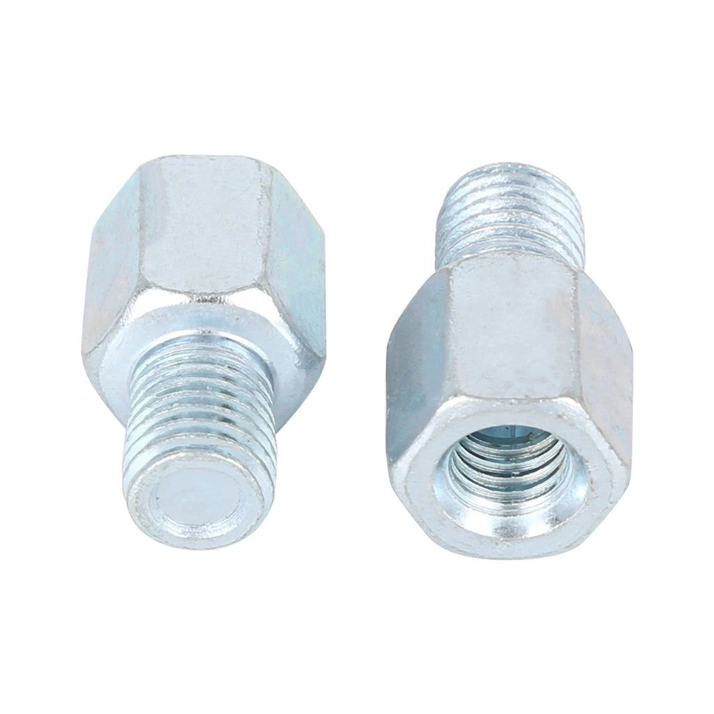 Rearview Mirror Adapter Left Hand 8mm to 10mm for Motorcycle Bike (5 Pack)
