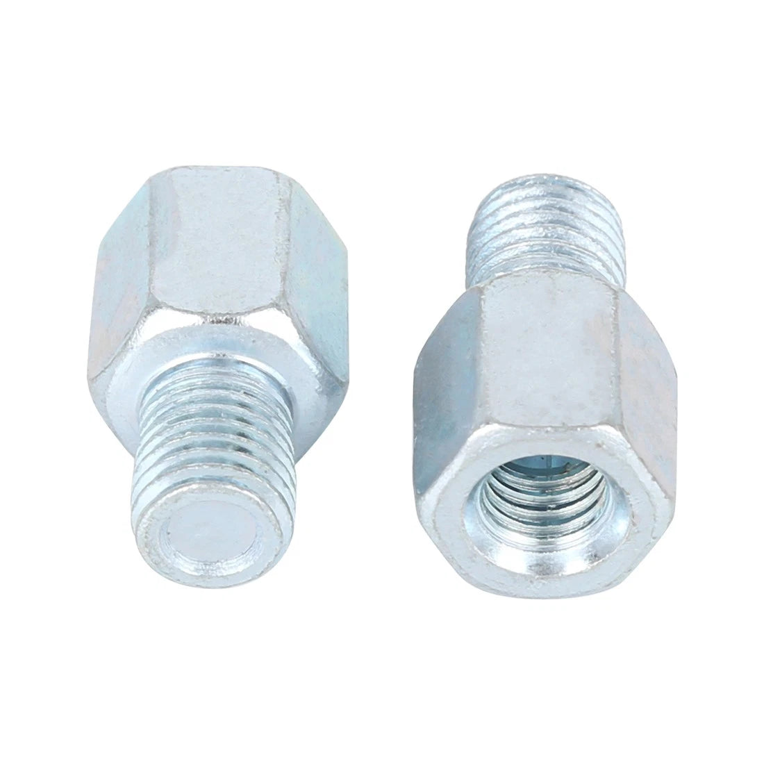 Rearview Mirror Adapter Left Hand 8mm to 10mm for Motorcycle Bike (5 Pack)