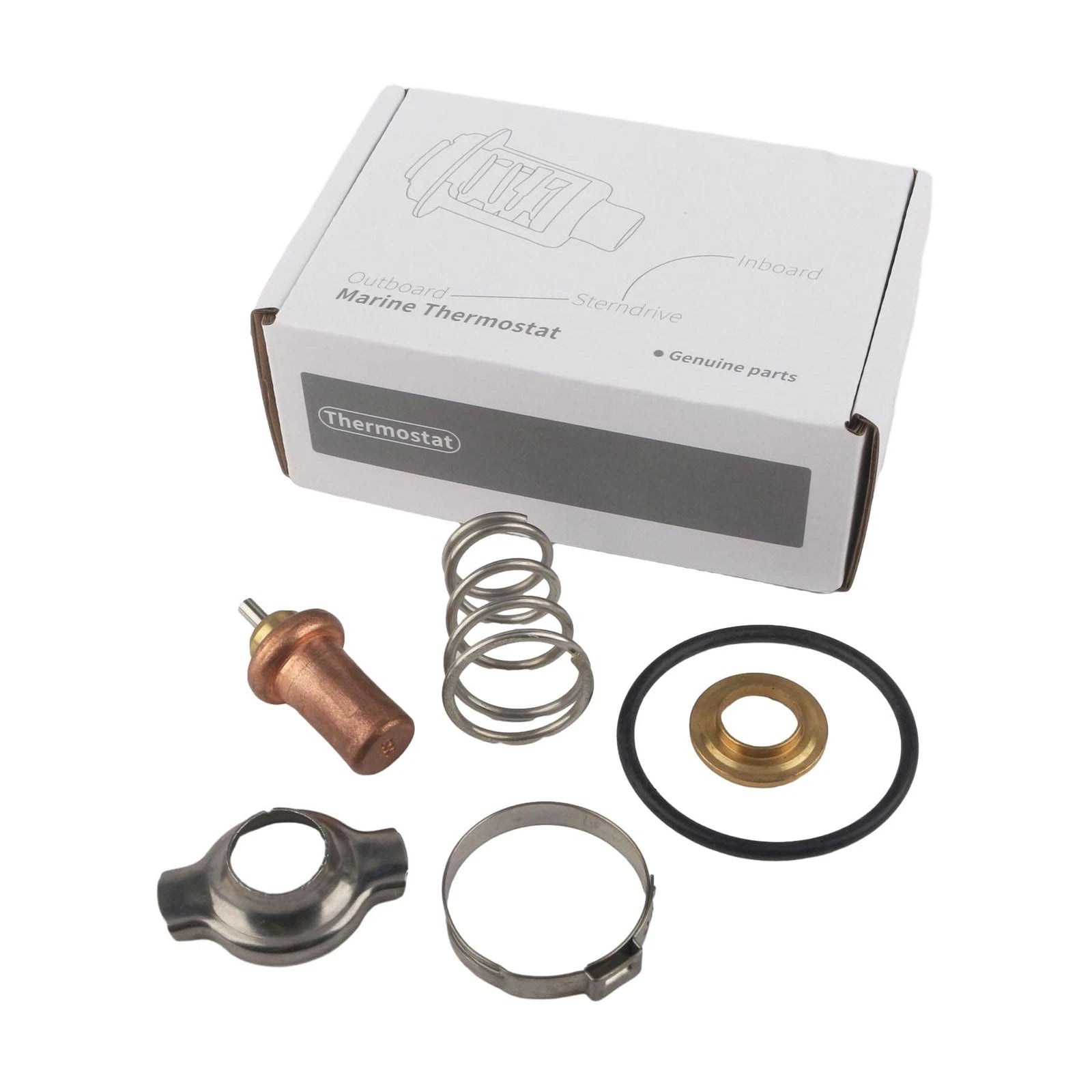 Thermostat Kit for Mercury Marine 175-300 HP V6 V8 (8M0137816)