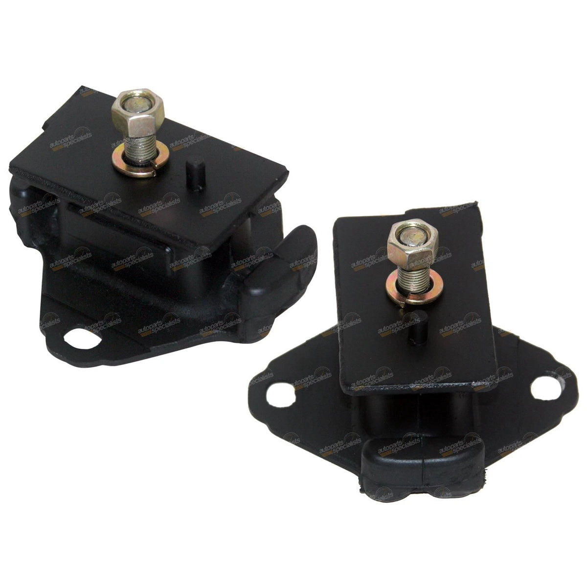 2X Front Rubber Engine Mounts for Toyota Hilux KZN165 (1999–2005) 1KZ-TE 3.0L Diesel