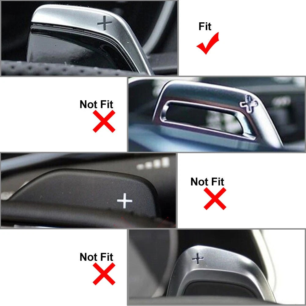 Steering Wheel Shift Paddle Extensions for Audi RS3 RS4 RS5 R8 TT RS (2012–2021)