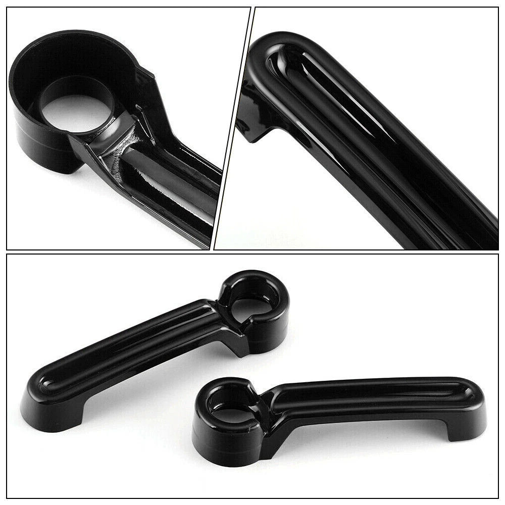 5X Car Door Outer Handle Cover Trim Black for Jeep Wrangler JK (2007–2018)