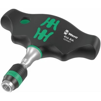 T-handle bitholding screwdriver with ratchet function for Wera (05023461001)
