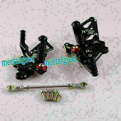 Rear Sets Footrest Pegs for Kawasaki Ninja 300 (2013) Black