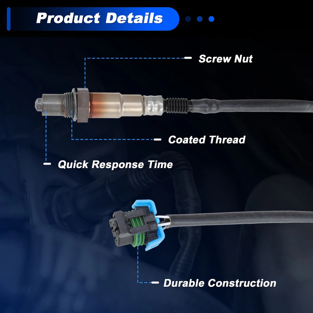 2X Upstream Downstream Oxygen Sensor for Buick Enclave V6-3.6L (2009–2011)