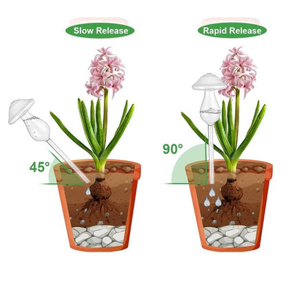46Pcs Self Watering Globes for Indoor Garden (Automatic Watering)
