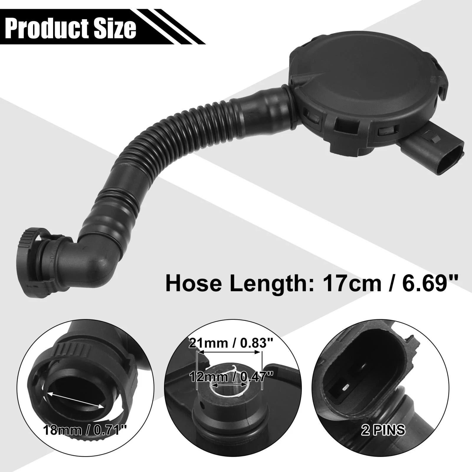 Engine Crankcase Vent Valve Replacement for Volkswagen Touareg (2004–2006)