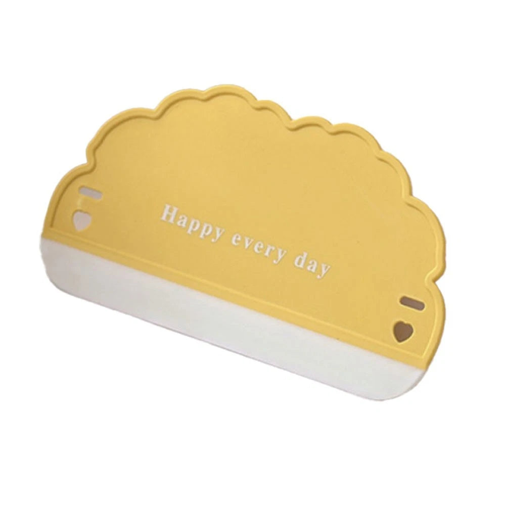 Cleaning Tool for Bathroom Mirrors Tiles Shower Doors with Soft Grip Handle