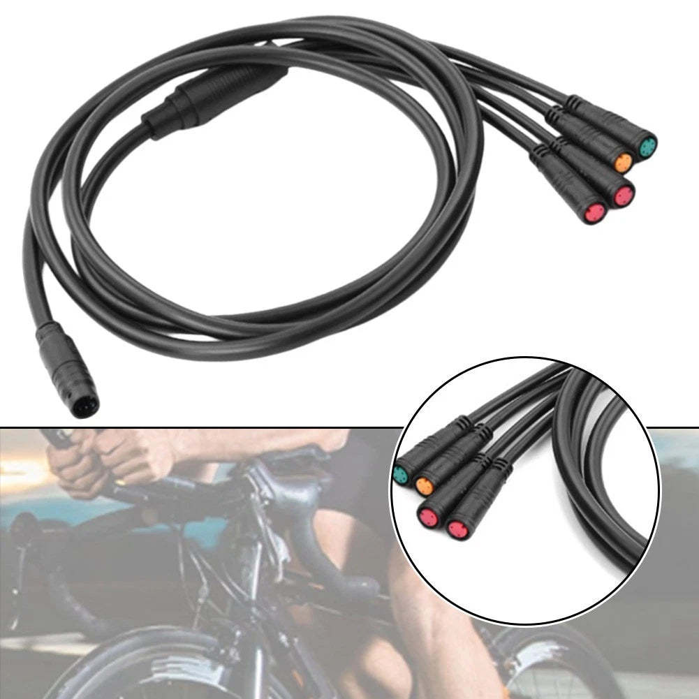 1T4 Waterproof Cable Extension Cord for KT E Bike Controllers