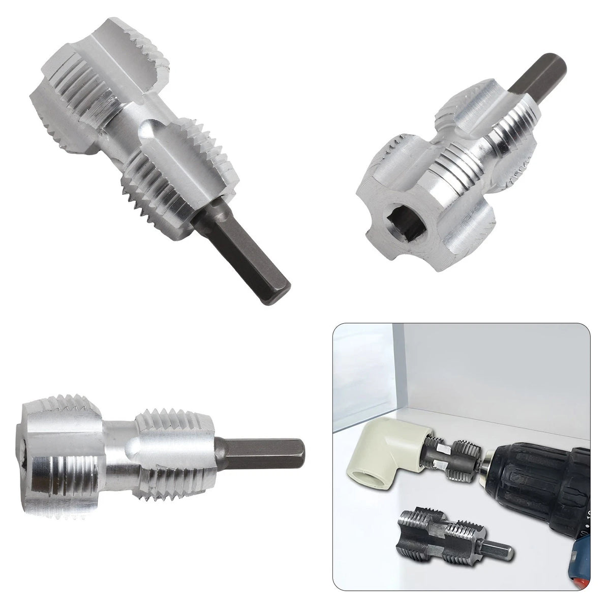 PPR Water Pipe Internal Thread Opener for Drills