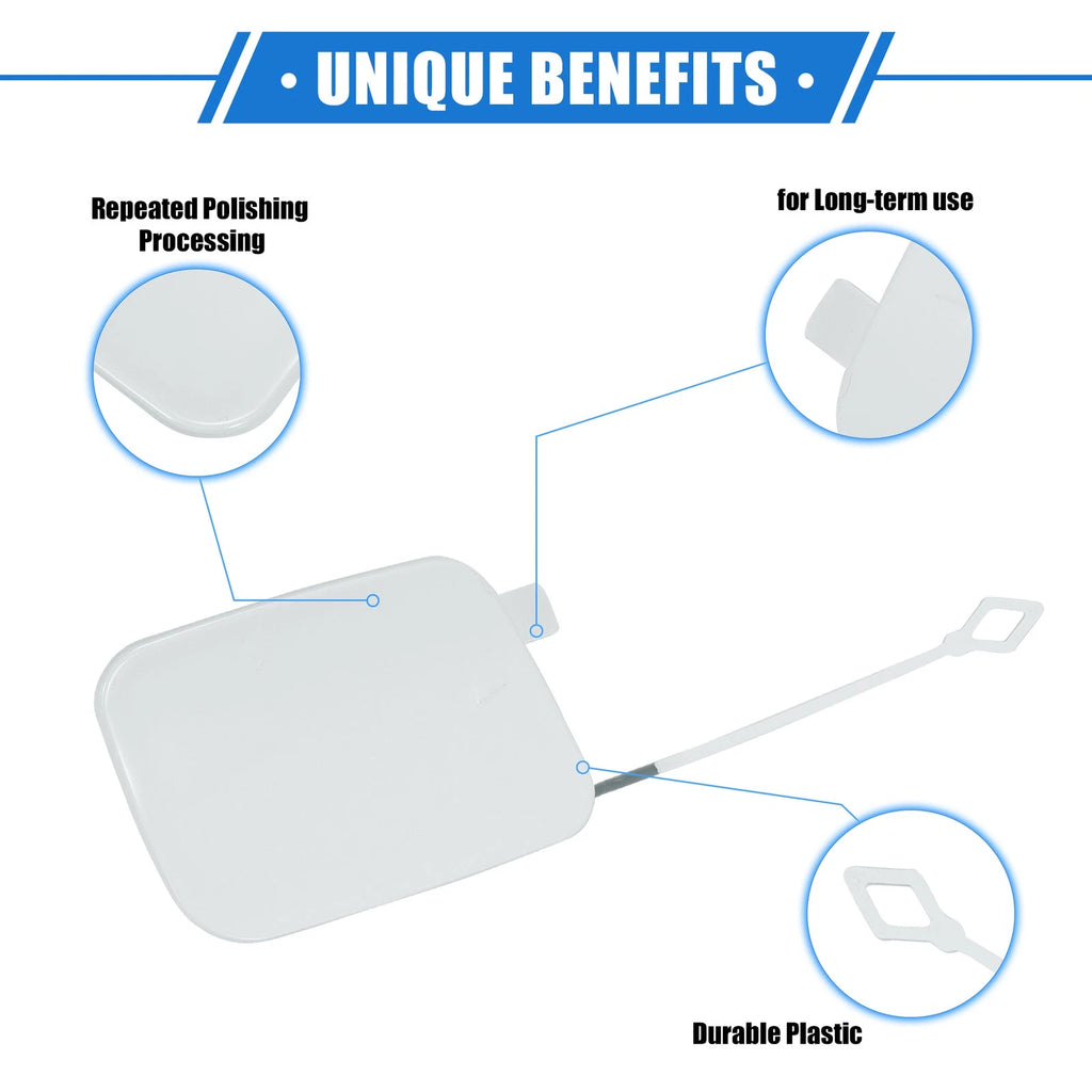 Rear Car Tow Hook Eye Hole Cover Cap Replacement for BMW X5 (2016–2018)
