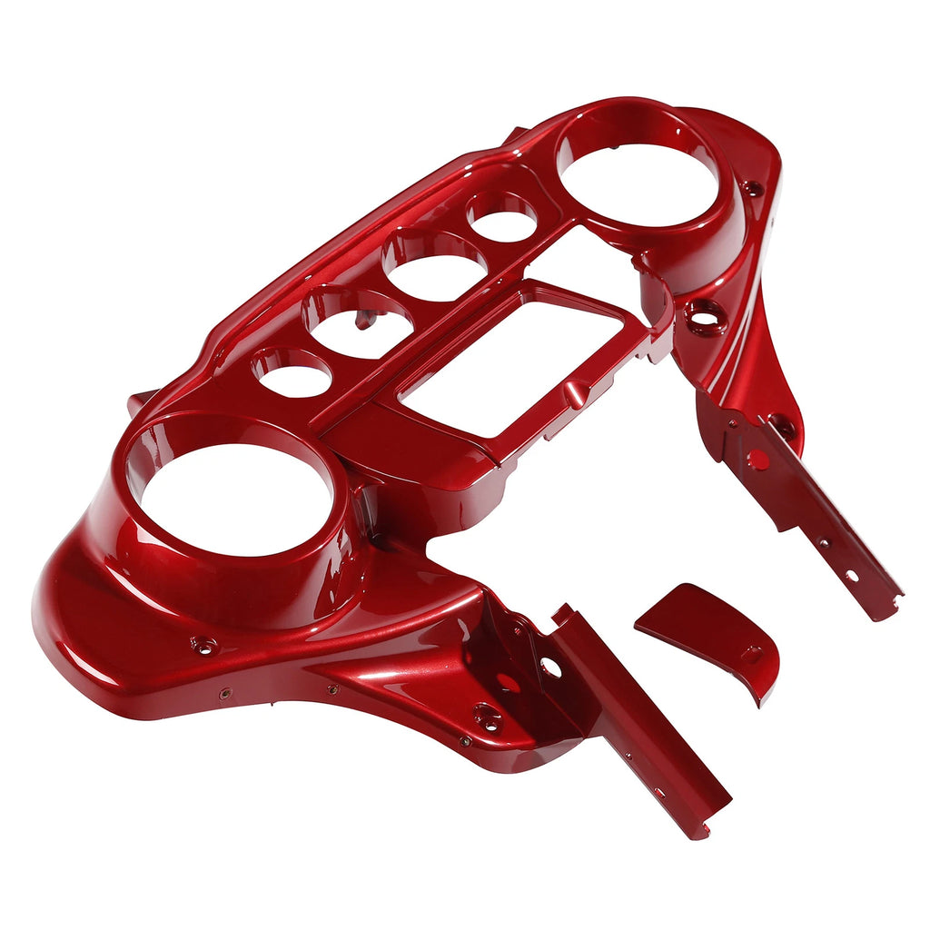 Inner Fairing Speedometer Cover for Harley Electra Glide (2014–2023) Wicked Red