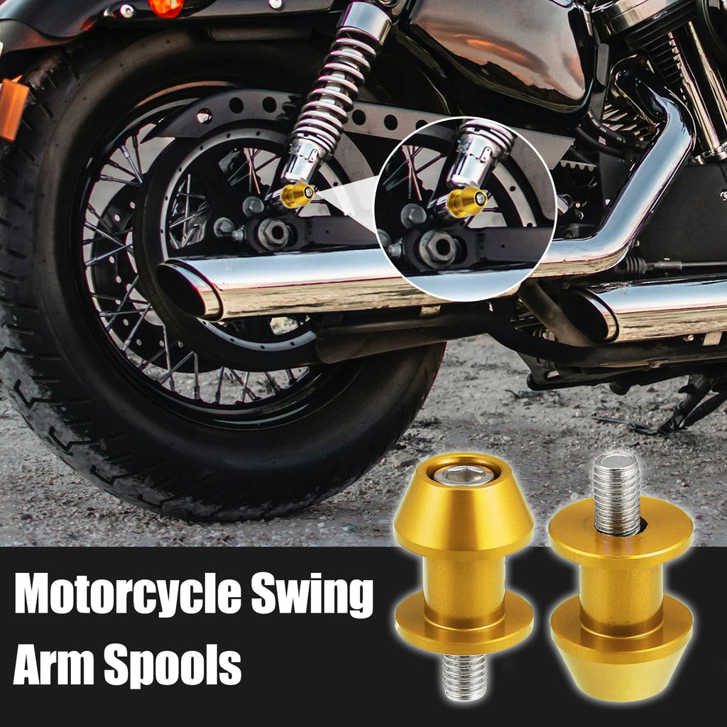 Swingarm Spools Sliders Pair Replacement for Honda Motorcycle (2000–2025)