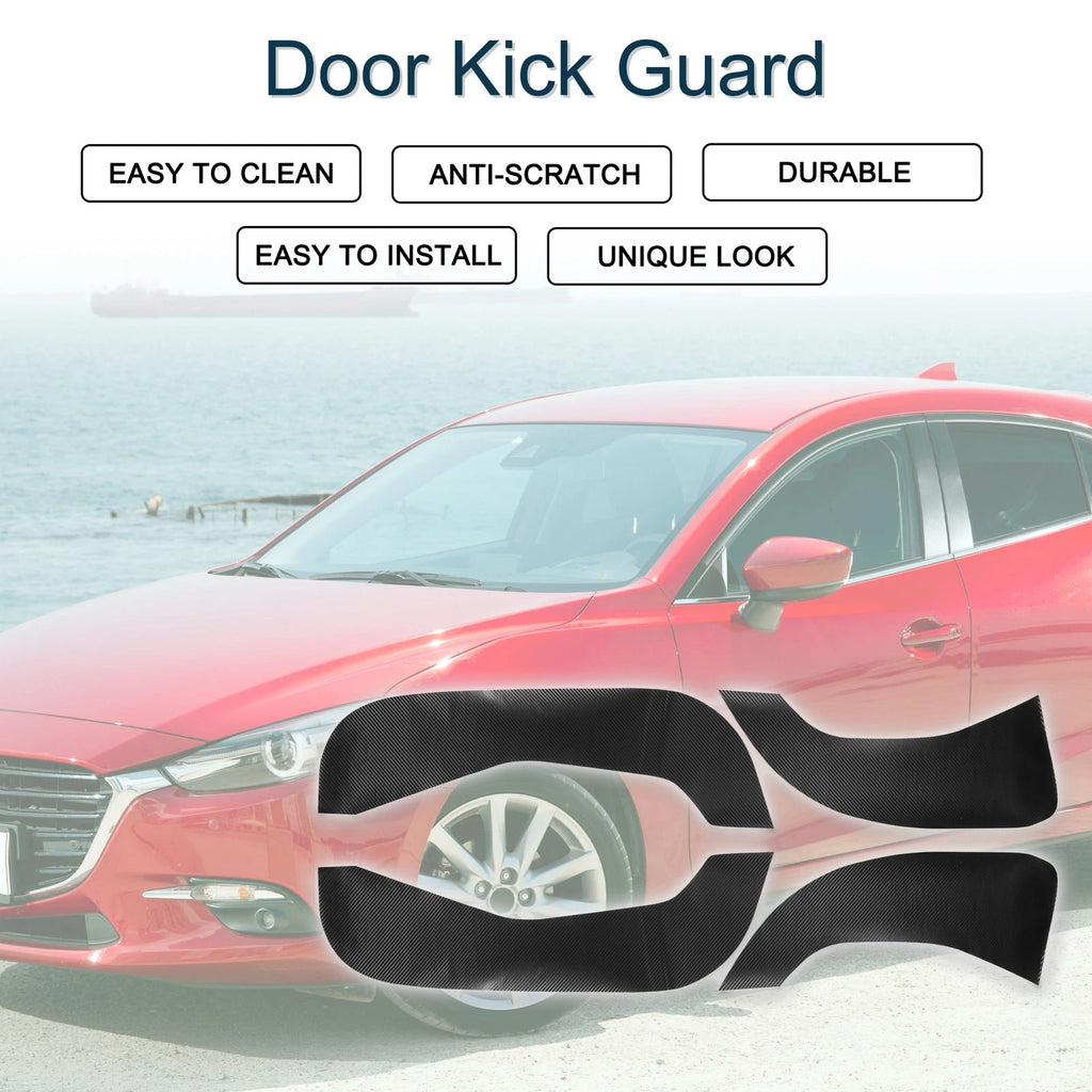 Door Kick Guard Set for Mazda 3 Axela 2020–2021 Front Rear Side