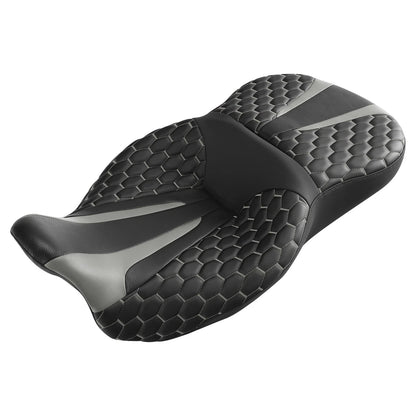 Rider Driver Passenger Seat for Harley Touring Street Glide (2009–2023)