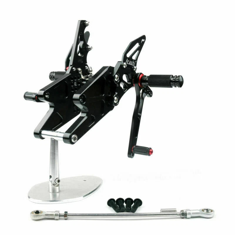 Aluminum Rearsets Footpegs for Yamaha MT-03 MT-25 (2015–2018) Black T9