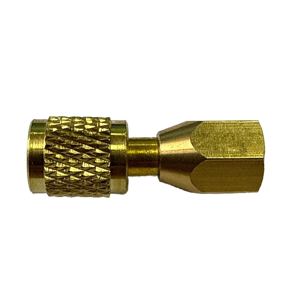 Air Conditioning Pressure Gauge Adapter 18 NPT to 14 SAE for Refrigeration