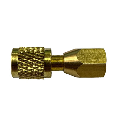 Air Conditioning Pressure Gauge Adapter 18 NPT to 14 SAE for Refrigeration