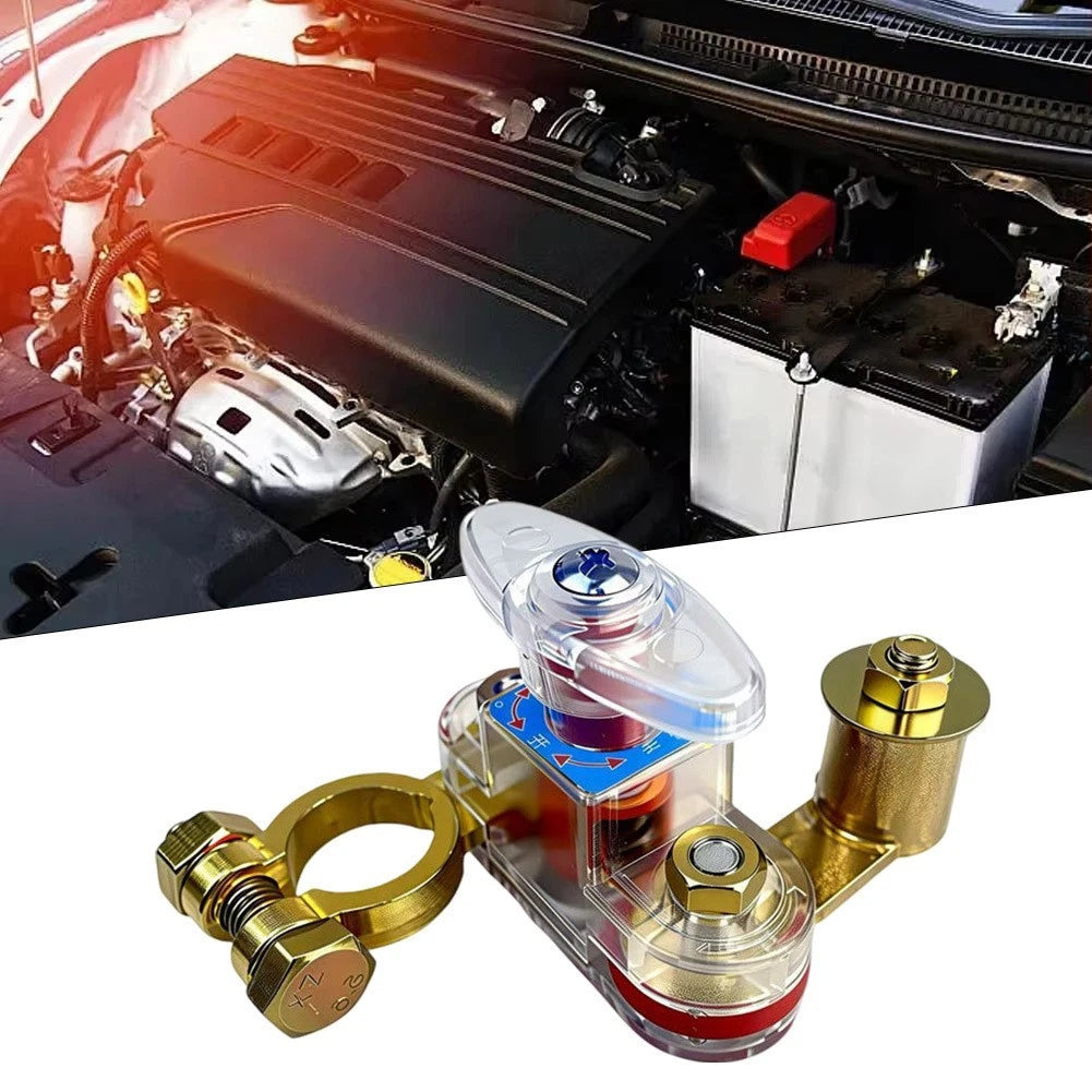 Adjustable Battery Disconnect Switch 12V/24V 300A for Vehicles