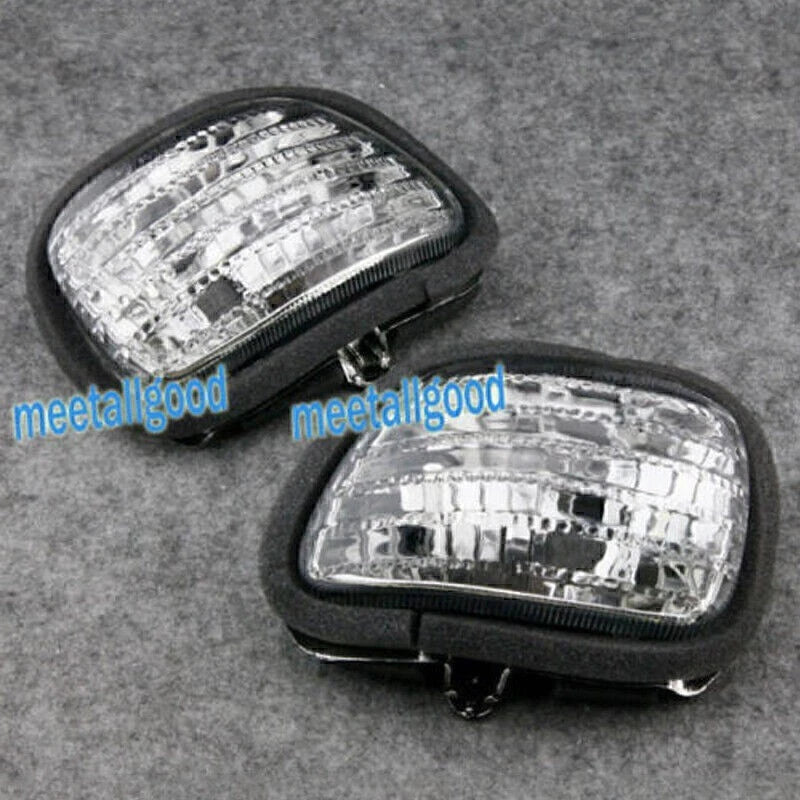 Clear Front Turn Signal Lights for Honda GL1800 Goldwing (2001–2017)