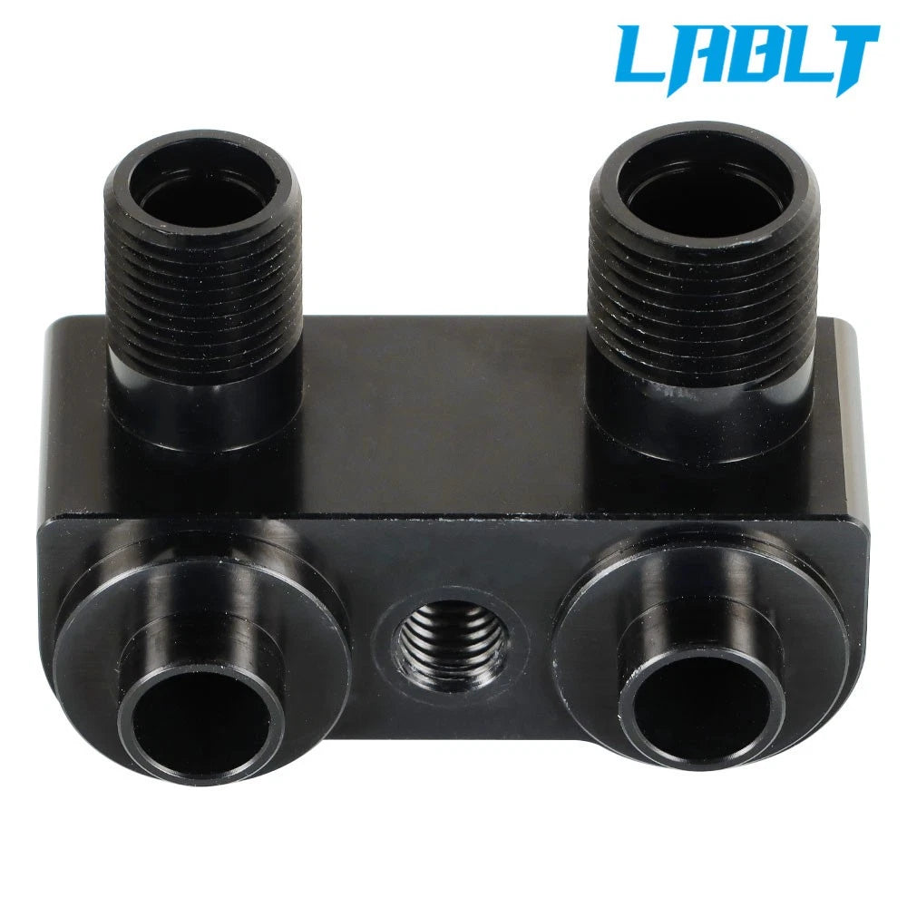 LABLT Adapter w/Cap Screw Fitting for LSX LS1 Swap AC Compressor (CNC Machined)