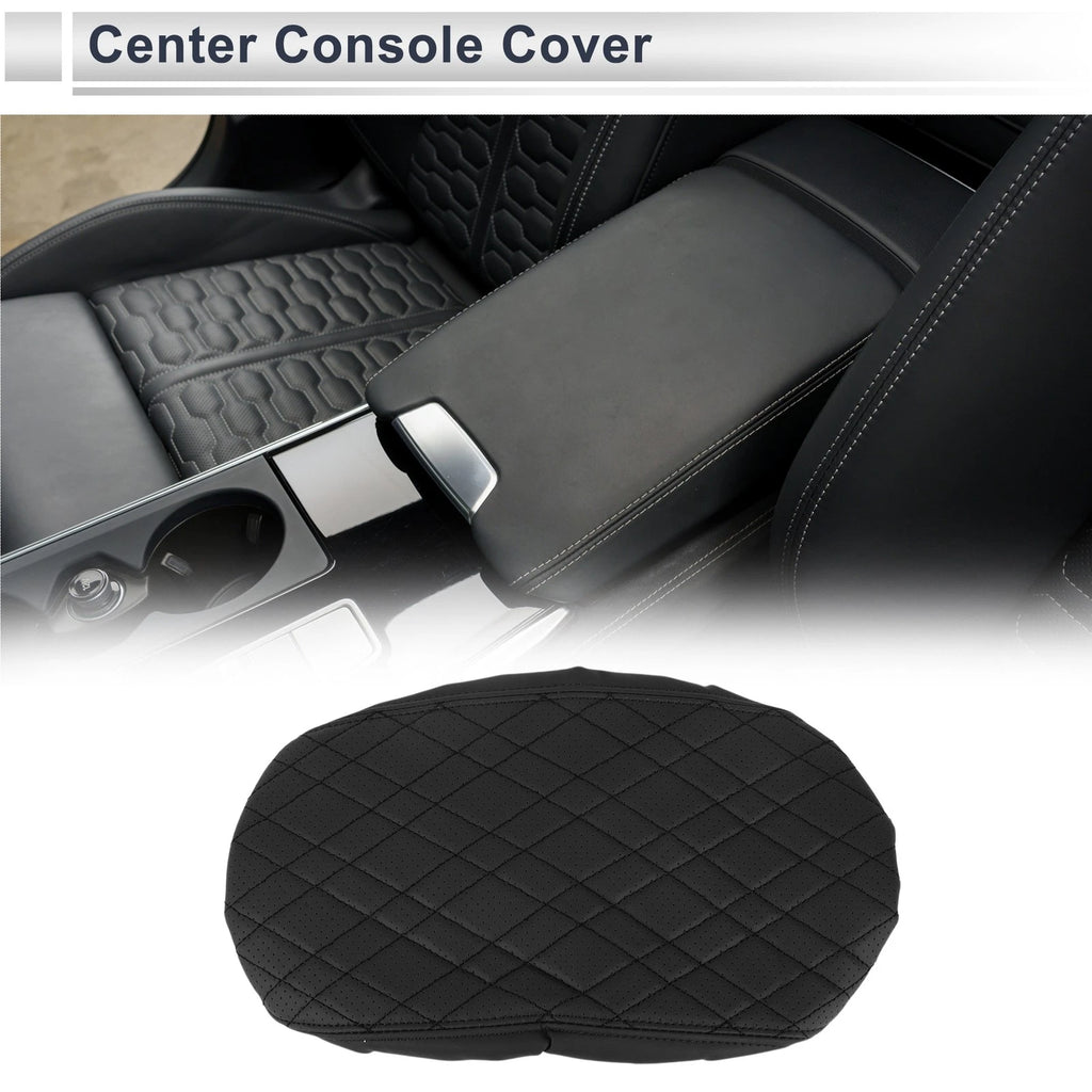 Car Center Console Cover Replacement for BMW X3 (2018–2024) Black 1 Piece