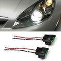 2X Wiring Harness Light Socket Female Connector H11 H8 for