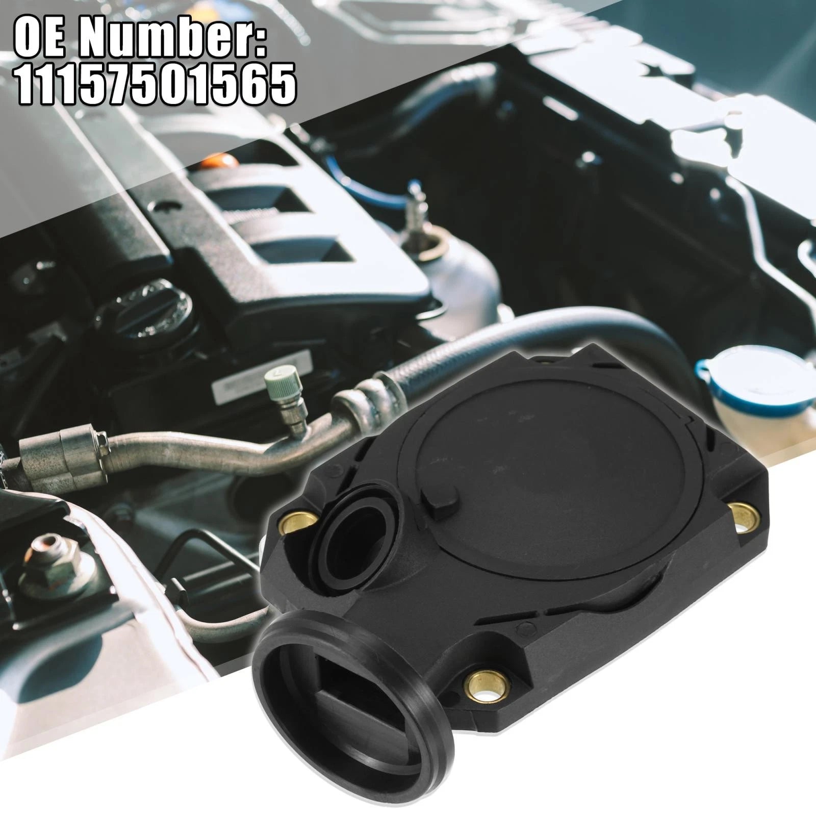 Crankcase Vent Valve Replacement for BMW 750iL and 850Ci (1995–2001)