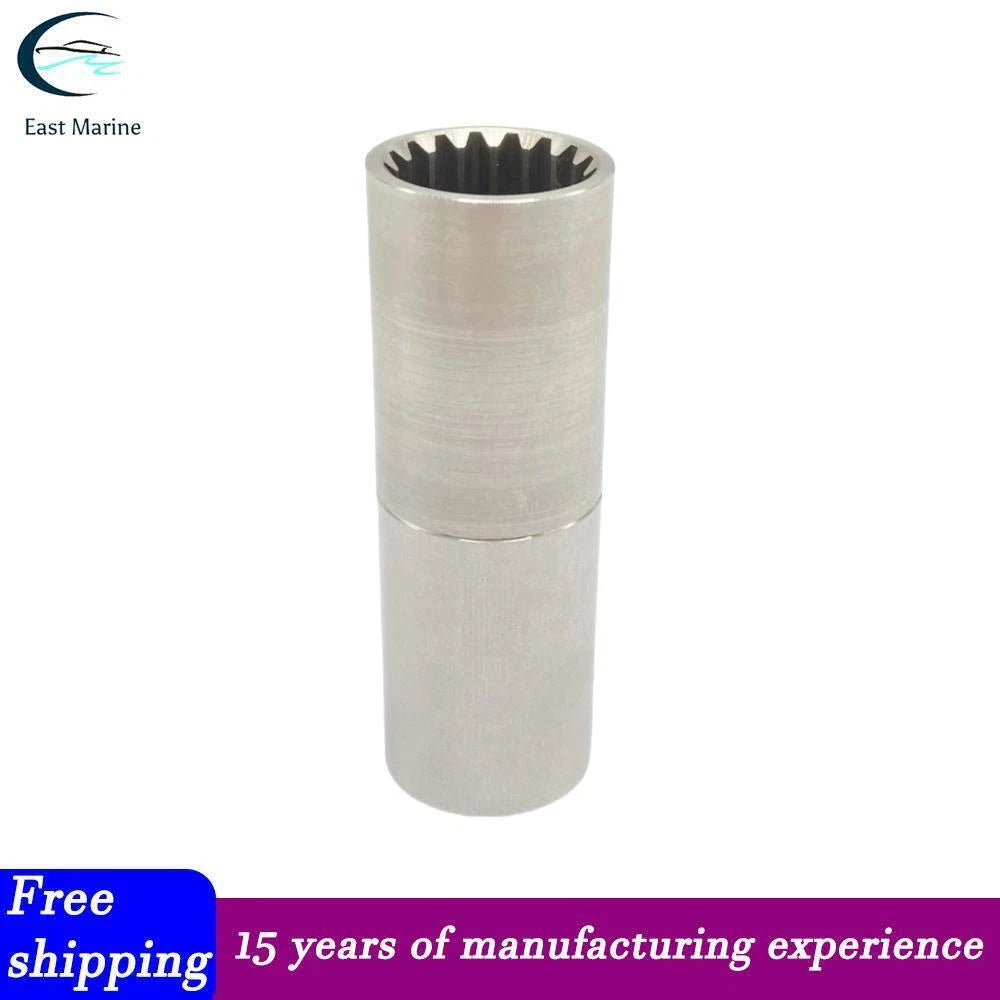 Drive Shaft Splined Sleeve Coupler for Volvo Penta SX-A DPS (Replaces 3852268, 854553)