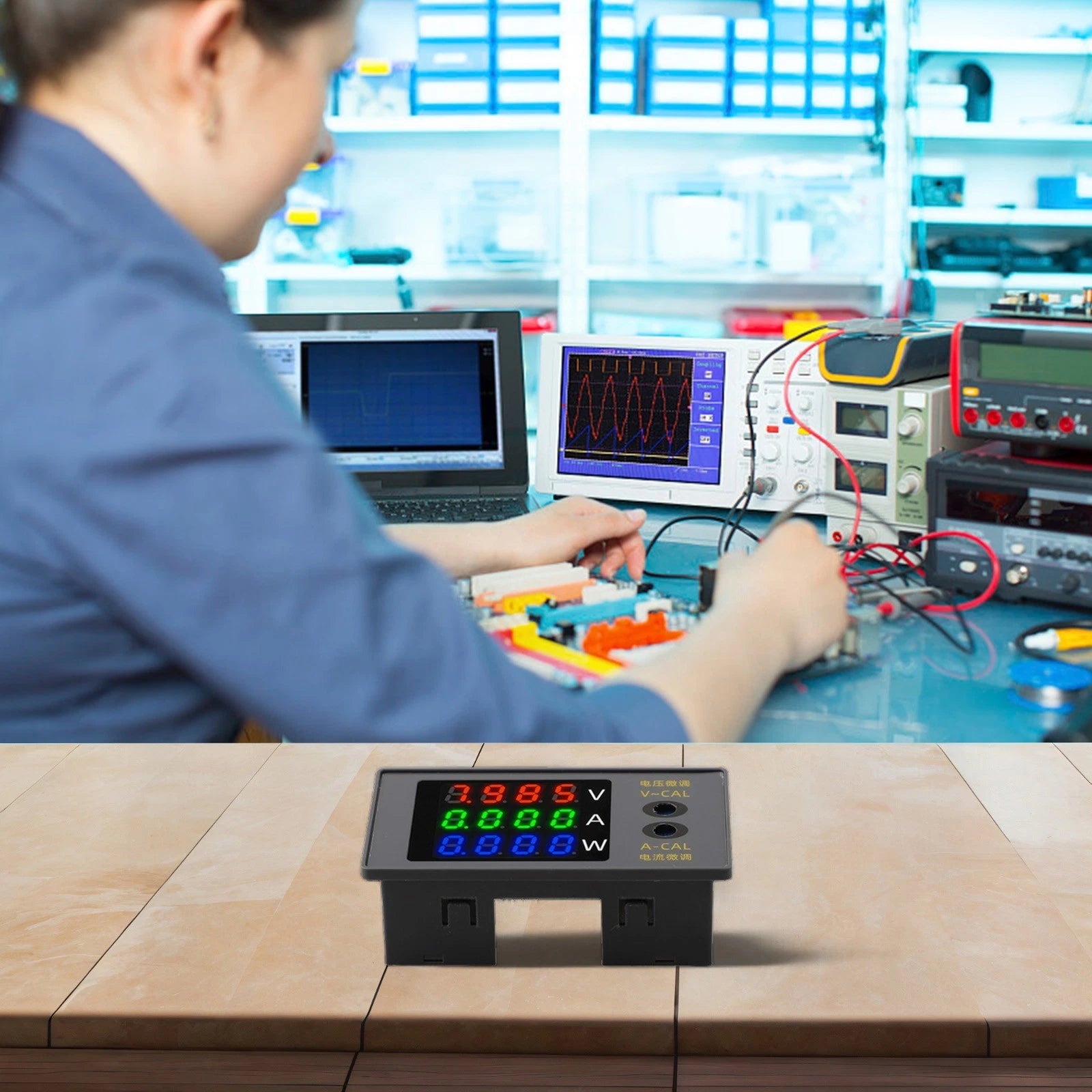 Ammeter Voltmeter for