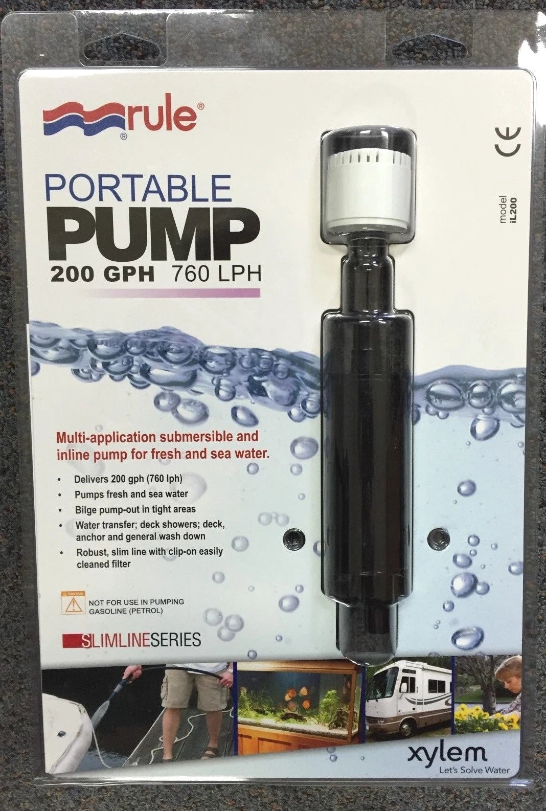 12V Inline Water Pump IL200 for Niagara