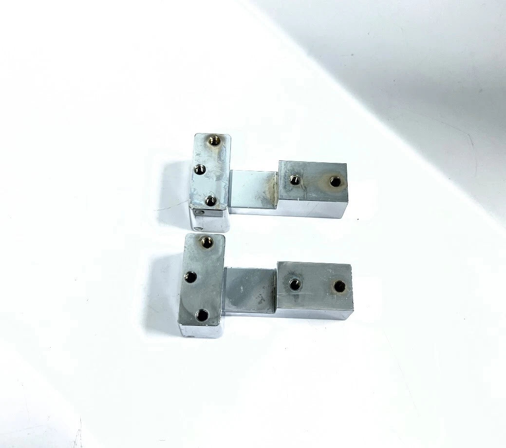 Stainless Steel Block Hinge 2 Pack for