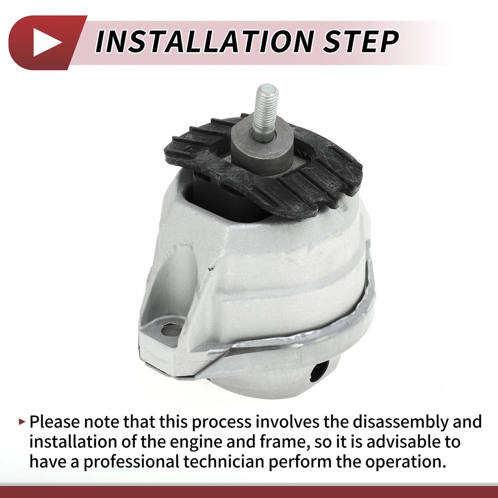Engine Motor Mount Replacement for BMW 5 Series E60 520i (2003–2007)