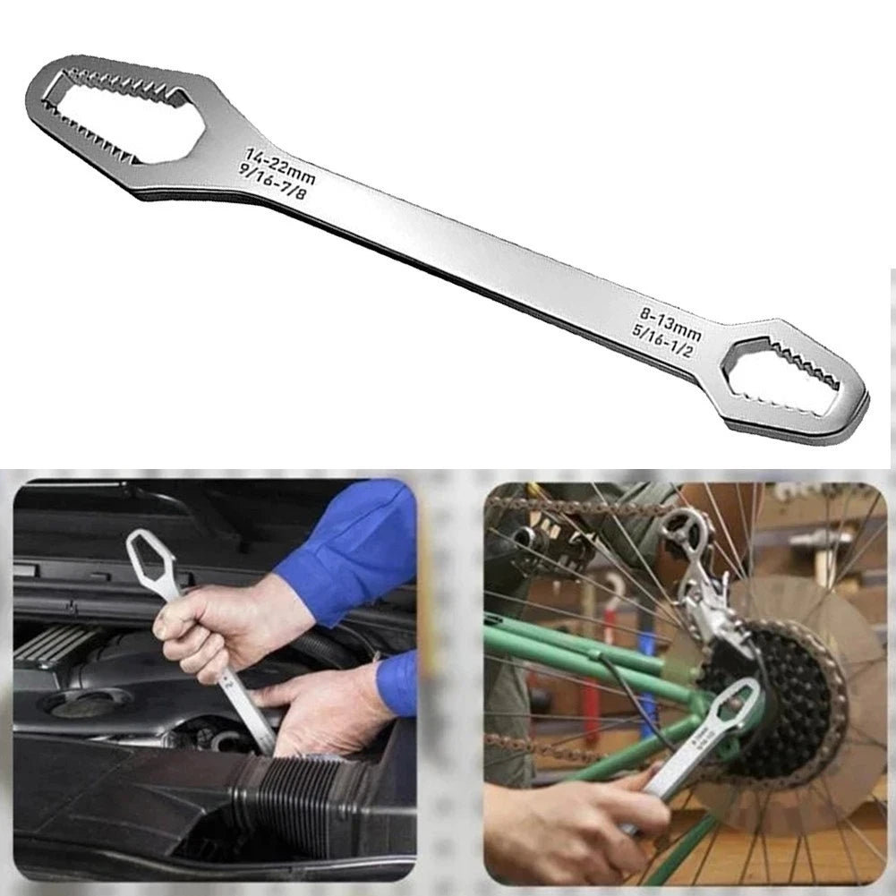 Adjustable Torx Wrench 8mm-22mm Double Head Spanner Repair Tool