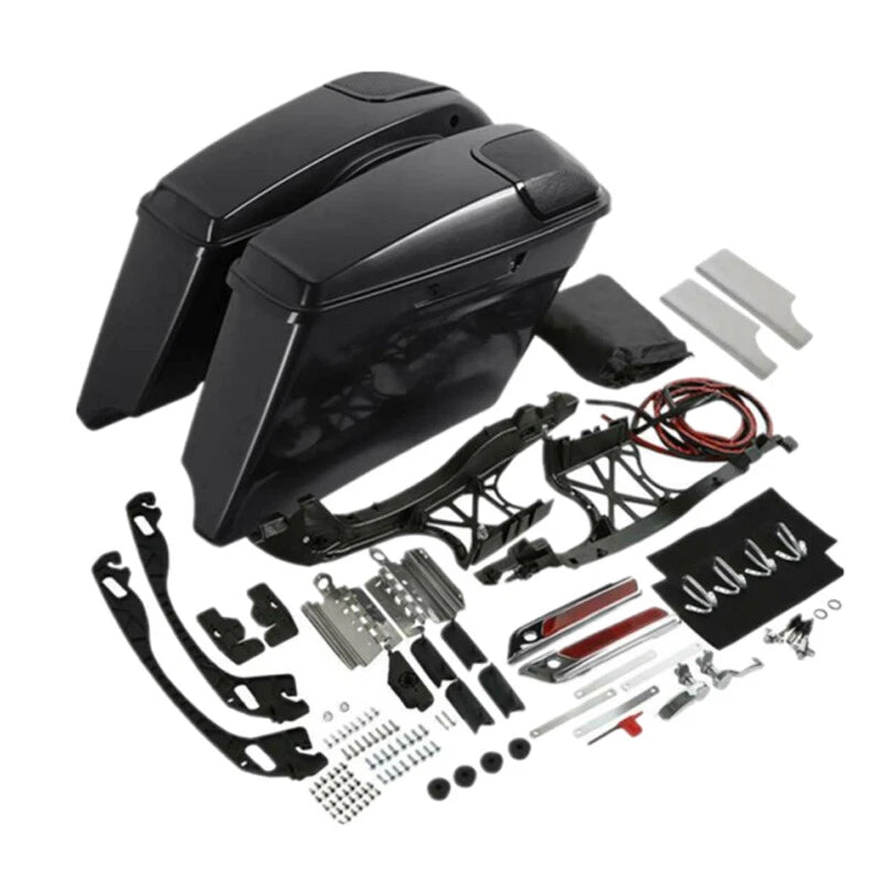 4" Stretched Hard Saddlebag for Harley CVO Road Glide (2014–2024)