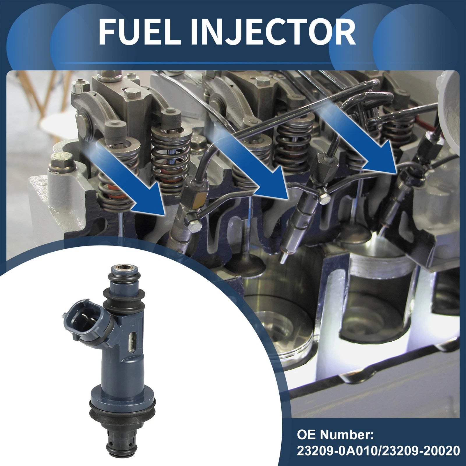Fuel Injector Replacement for Toyota Avalon 3.0L (1998–2004)