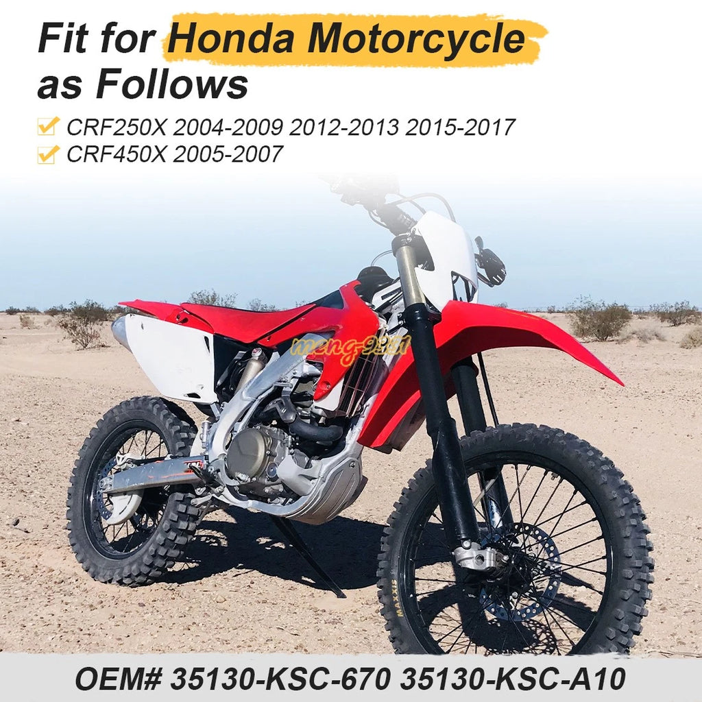 Engine Stop Kill Button Switch for Honda CRF250X CRF450X (2004–2017)