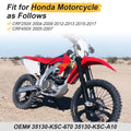 Engine Stop Kill Button Switch for Honda CRF250X CRF450X (2004–2017)