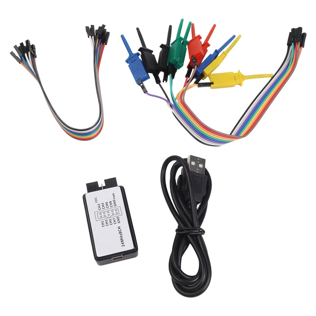 USB Logic Analyzer for Microcontroller ARM FPGA Development (24M Samples)