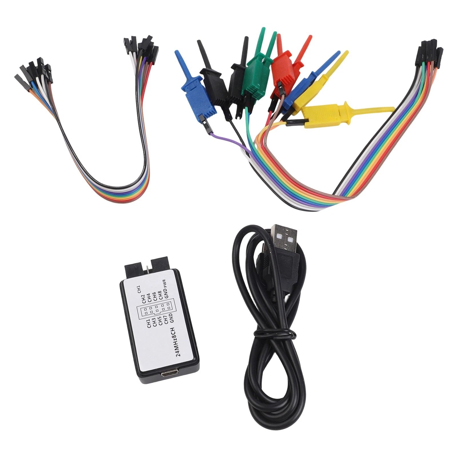 USB Logic Analyzer for Microcontroller ARM FPGA Development (24M Samples)