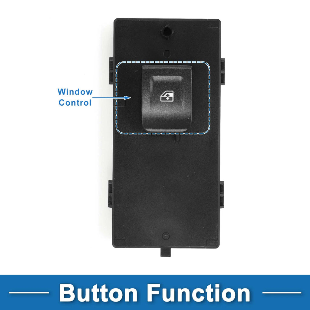 Front Power Window Switch for Chevrolet Silverado 1500 2500 3500 (2011–2019)
