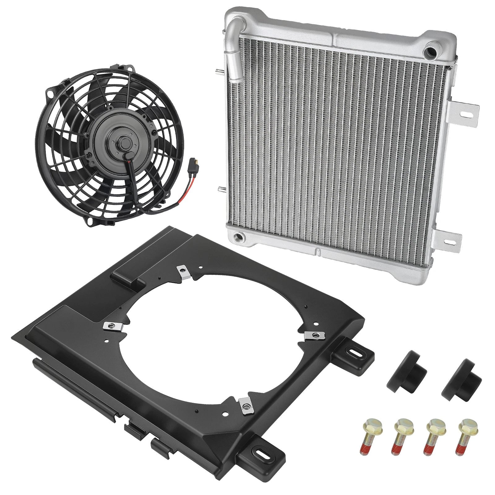 Radiator & Cooling Fan & Shroud Assy for Polaris Sportsman 500 (2000–2007)